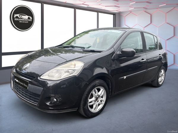 Renault Clio Hatchback, Ethanol Petrol, 2010, Black