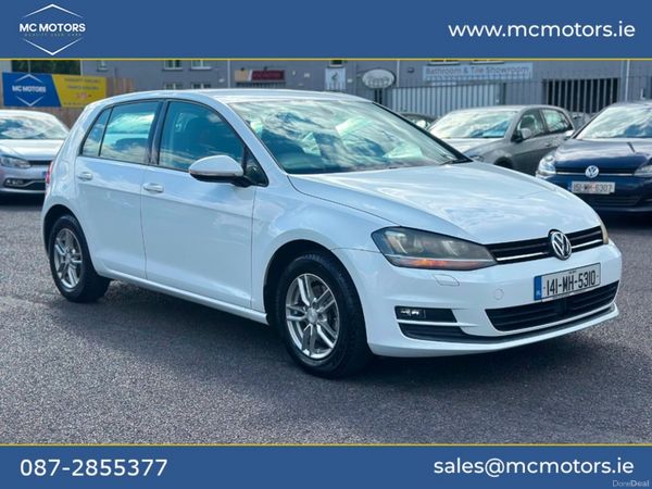 Volkswagen Golf Hatchback, Petrol, 2014, White
