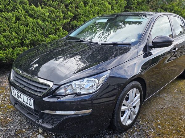 Peugeot 308 Hatchback, Diesel, 2015, Black