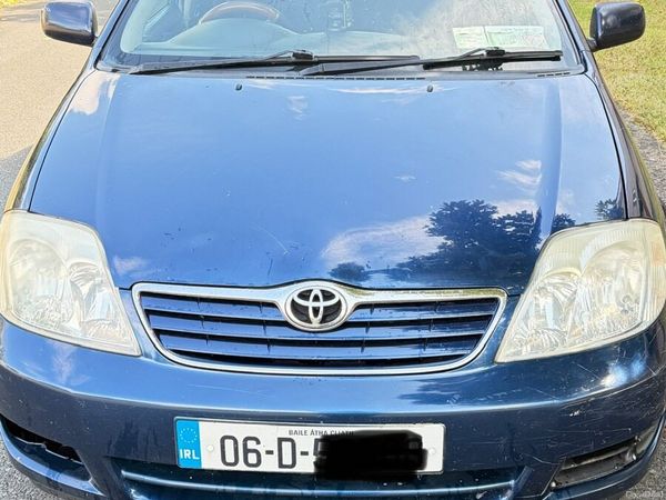 Toyota Corolla Saloon, Petrol, 2006, Blue