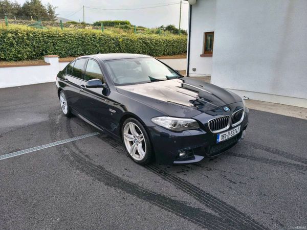 BMW 5-Series Saloon, Diesel, 2016, Black