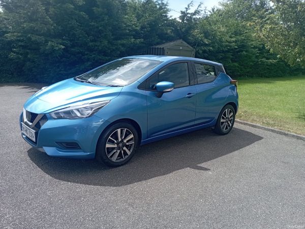 Nissan Micra Hatchback, Petrol, 2019, Blue