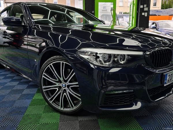 BMW 5-Series Saloon, Petrol Plug-in Hybrid, 2020, Black