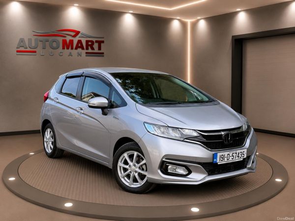 Honda Fit Hatchback, Petrol Hybrid, 2019, Silver