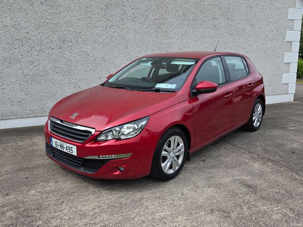 Peugeot 308 Hatchback, Diesel, 2016, Red
