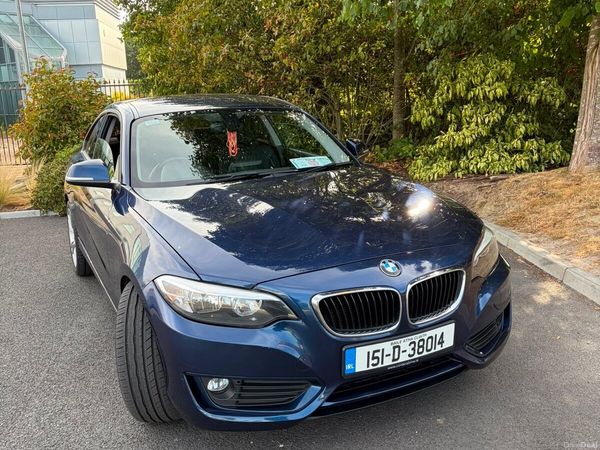 BMW 2-Series Coupe, Diesel, 2015, Blue