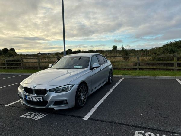 BMW 3-Series Saloon, Petrol Plug-in Hybrid, 2018, Silver