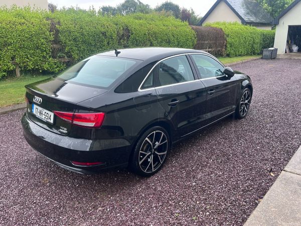 Audi A3 Saloon, Petrol, 2017, Black