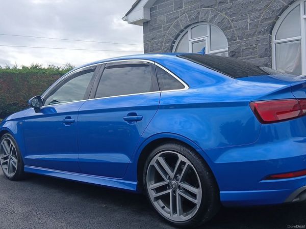 Audi A3 Saloon, Diesel, 2017, Blue