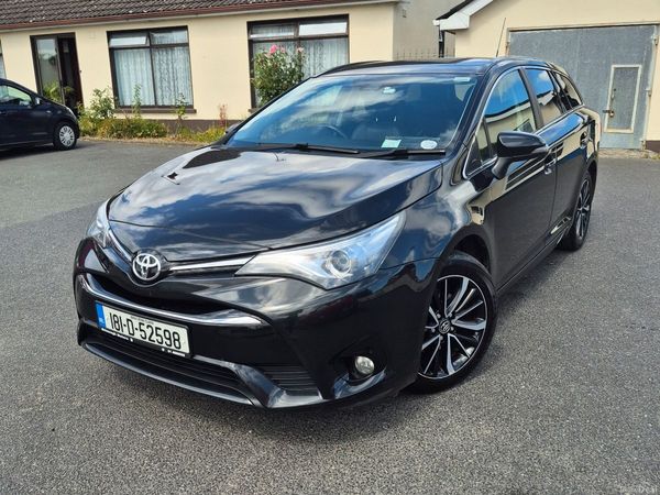 Toyota Avensis Estate, Diesel, 2018, Black