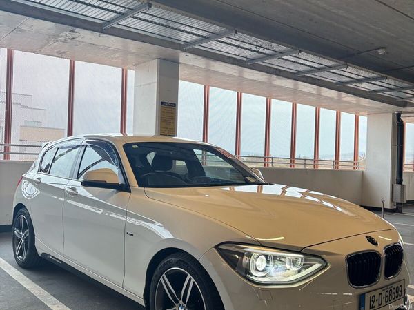 BMW 1-Series Hatchback, Petrol, 2012, White