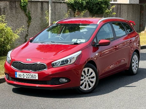 Kia Ceed Estate, Diesel, 2014, Red