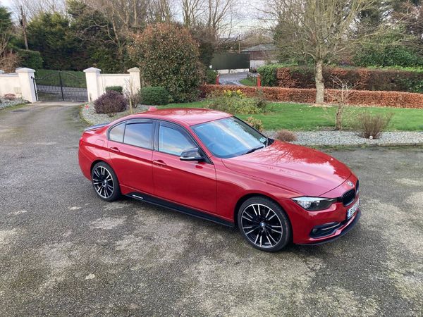 BMW 3-Series Saloon, Diesel, 2016, Red