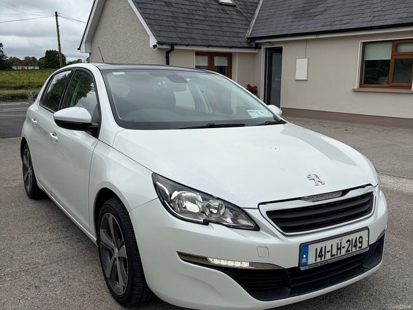 Peugeot 308 Hatchback, Diesel, 2014, White