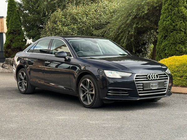Audi A4 Saloon, Diesel, 2017, Blue