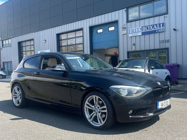 BMW 1-Series Hatchback, Diesel, 2014, Black