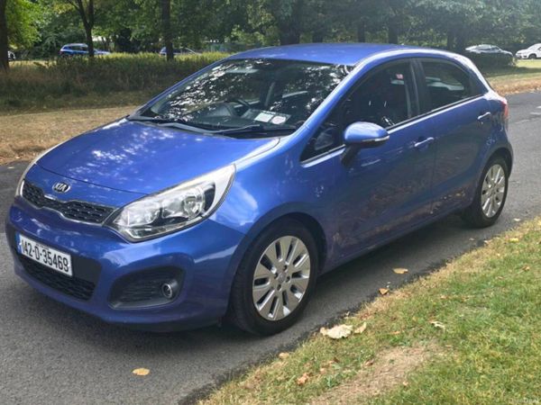 Kia Rio Hatchback, Petrol, 2014, Blue