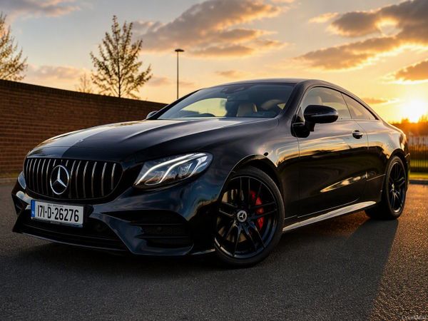 Mercedes-Benz E-Class Coupe, Diesel, 2017, Black