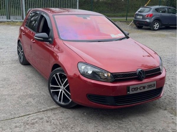 Volkswagen Golf Hatchback, Diesel, 2009, Red