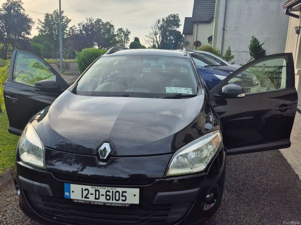 Renault Megane Estate, Diesel, 2012, Black