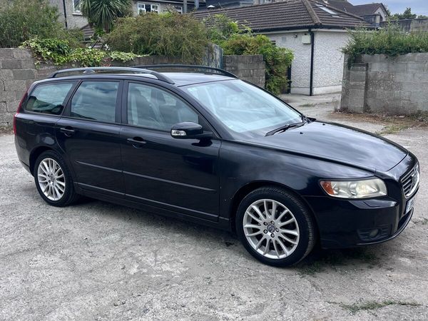 Volvo V50 Estate, Ethanol Petrol, 2008, Black