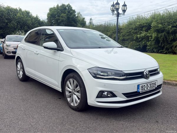 Volkswagen Polo Hatchback, Petrol, 2019, White