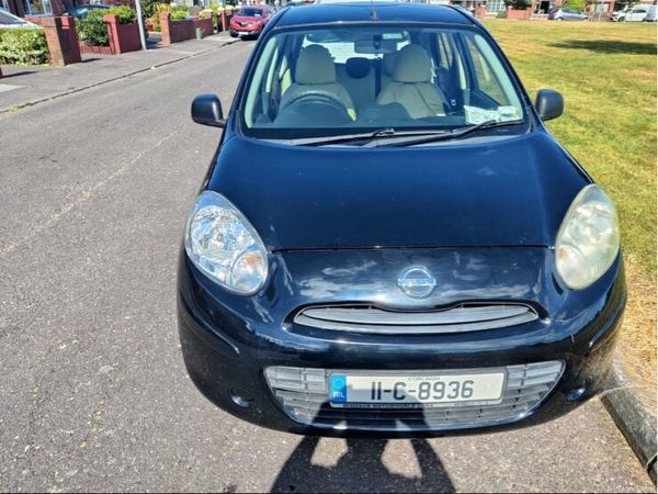 Nissan Micra Hatchback, Petrol, 2011, Black