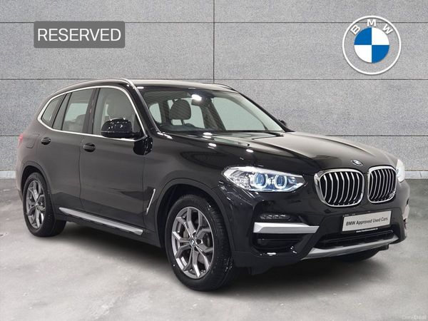 BMW X3 SUV, Petrol Plug-in Hybrid, 2021, Black