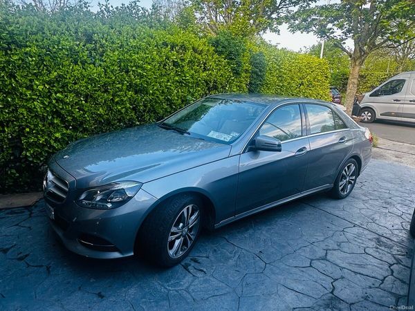 Mercedes-Benz E-Class Saloon, Diesel Hybrid, 2015, Silver
