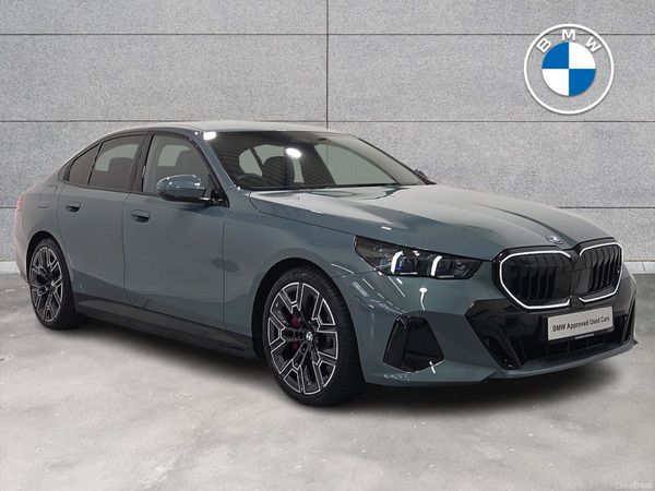 BMW 5-Series Saloon, Petrol Plug-in Hybrid, 2025, Green