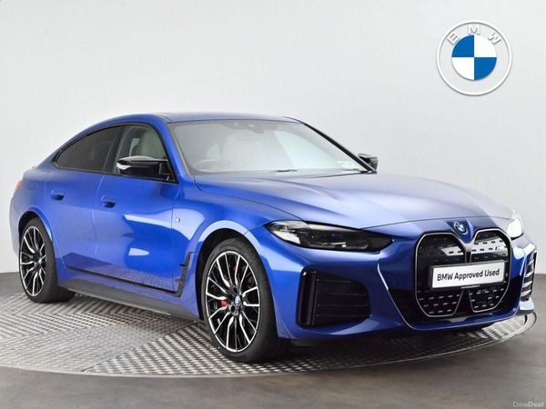 BMW i4 Hatchback, Electric, 2023, Blue