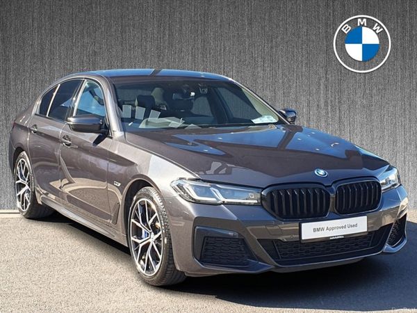 BMW 5-Series Saloon, Petrol Plug-in Hybrid, 2023, Grey