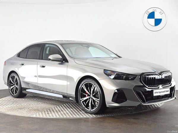 BMW 5-Series Saloon, Petrol Plug-in Hybrid, 2026, Grey