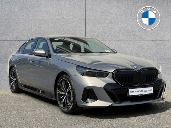 BMW 5-Series Saloon, Petrol Plug-in Hybrid, 2024, Grey