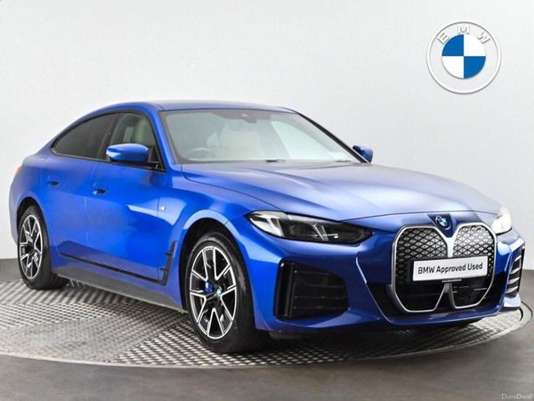BMW i4 Hatchback, Electric, 2026, Blue