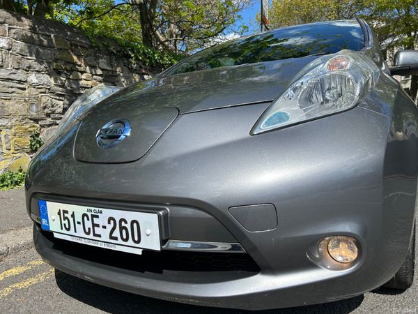 Nissan Leaf Hatchback, Electric, 2015, Grey