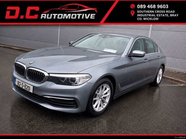 BMW 5-Series Saloon, Diesel, 2018, Grey