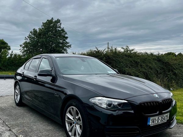 BMW 5-Series Saloon, Diesel, 2014, Black