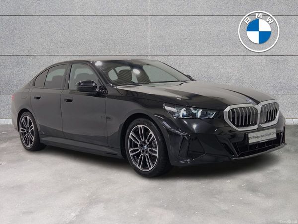 BMW 5-Series Saloon, Petrol Plug-in Hybrid, 2026, Black
