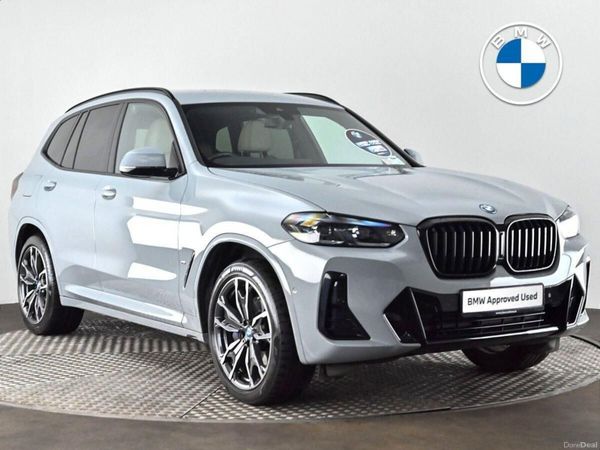 BMW X3 SUV, Petrol Plug-in Hybrid, 2024, Grey