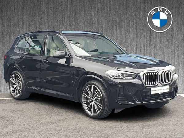 BMW X3 SUV, Petrol Plug-in Hybrid, 2023, Black