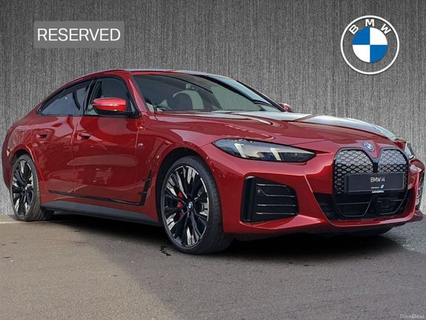 BMW i4 Hatchback, Electric, 2026, Red