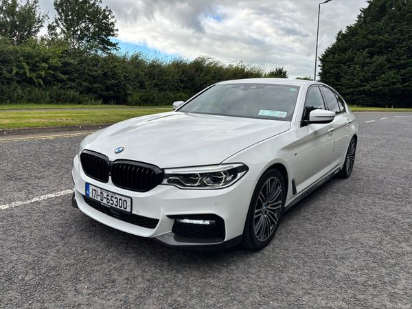 BMW 5-Series Saloon, Diesel, 2017, White