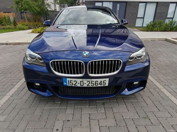 BMW 5-Series Saloon, Diesel, 2015, Blue