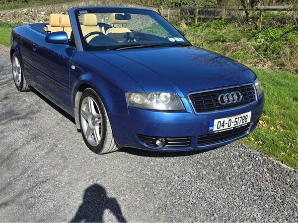 Audi A4 Convertible, Petrol, 2004, Blue