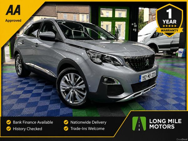 Peugeot 3008 MPV, Petrol, 2019, Grey