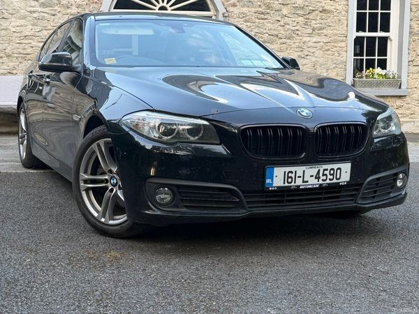 BMW 5-Series Saloon, Diesel, 2016, Black