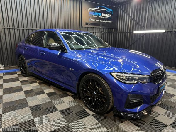BMW 3-Series Saloon, Petrol Hybrid, 2022, Blue