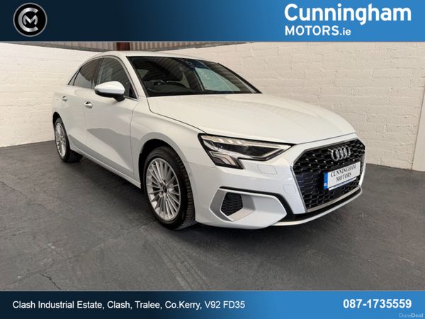 Audi A3 Saloon, Petrol, 2021, White