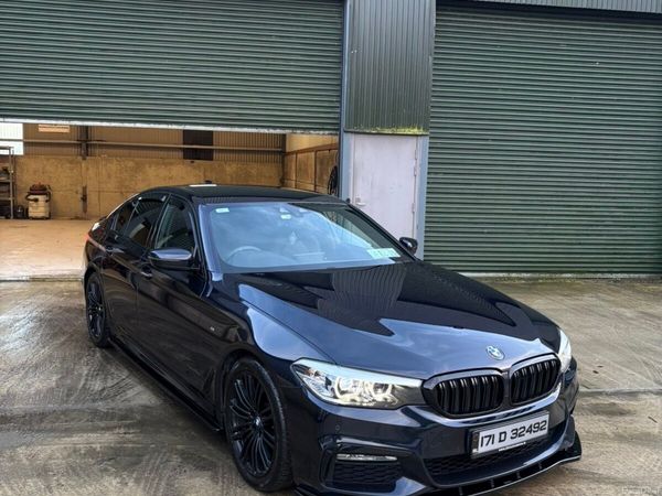 BMW 5-Series Saloon, Diesel, 2017, Black